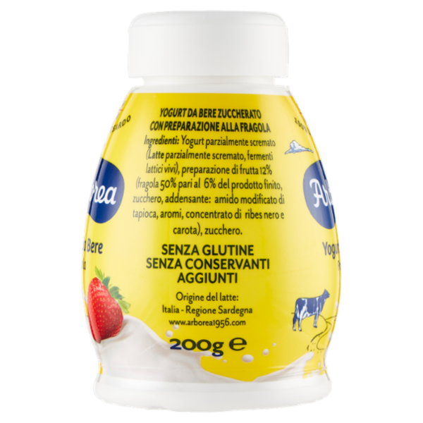 Arborea Yogurt da Bere Fragola 200 g