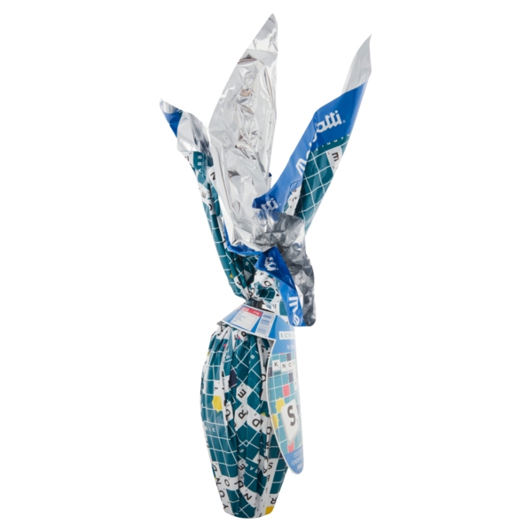 Melegatti 1894 Uovo Cioccolato Fondente Extra Scrabble 240 g