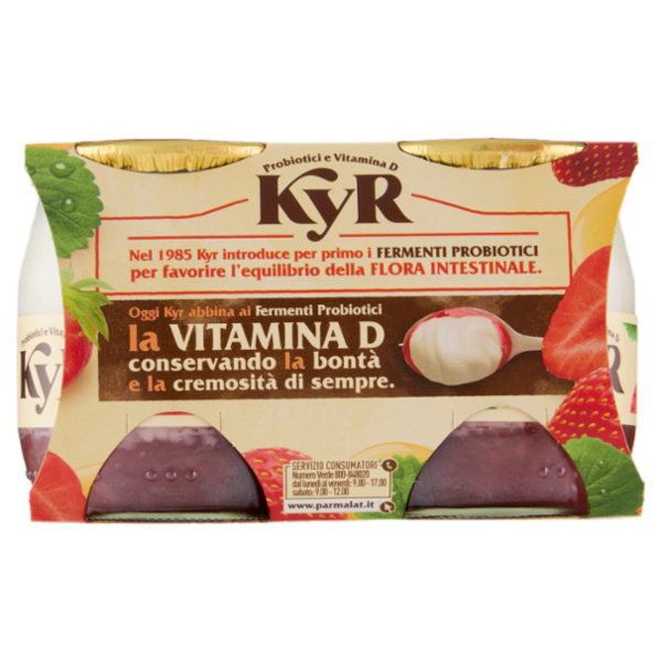 KYR Fragola con Pappa Reale 2x125g