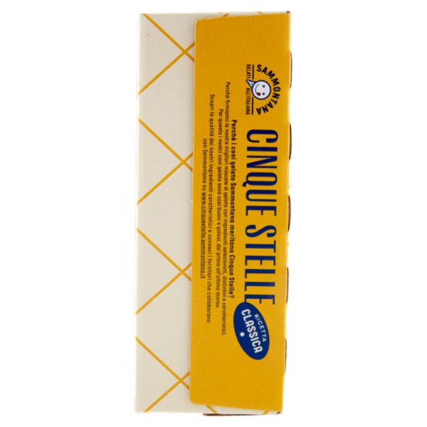 Sammontana Cinque Stelle Crema 6 x 75 g