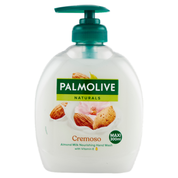 Palmolive sapone liquido mani Naturals Latte e Mandorla 300 ml