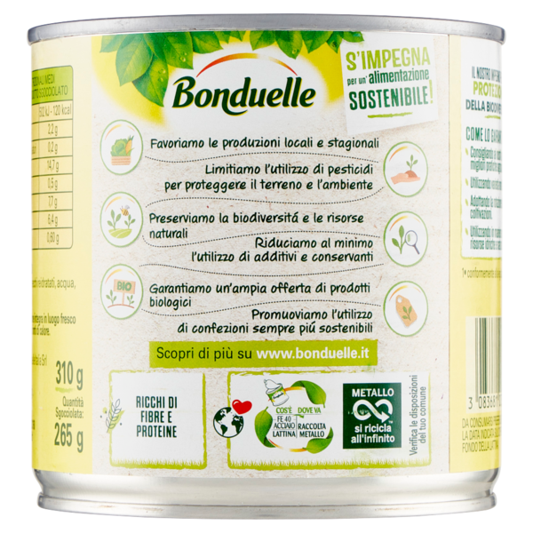 Bonduelle al Vapore Ceci Gustosi e Vellutati 310 g