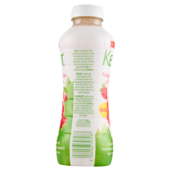 Milk Kefir Pompelmo rosa e Fragola 480 g