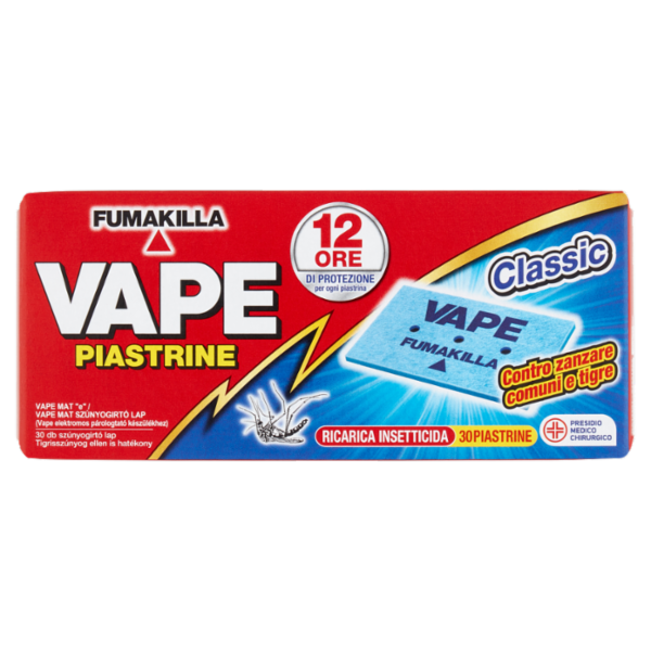 VAPE Piastrine Classic 30 pz