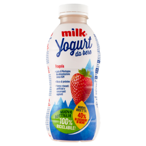 Milk Yogurt da bere Fragola 500 g