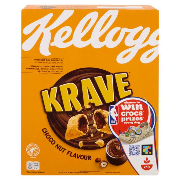 Kellogg's Krave Choco Nut Flavour 410 g