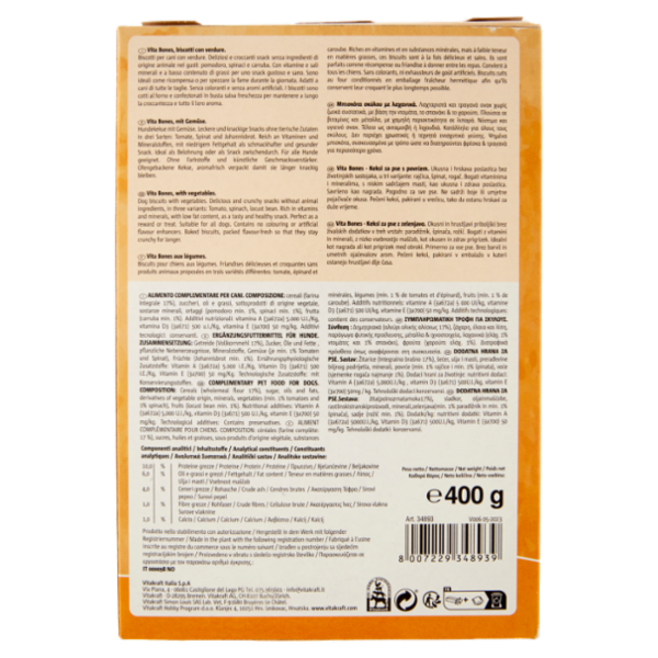 Vitakraft Vita Bones con verdure 400 g