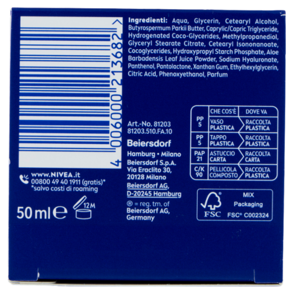 Nivea Crema Giorno & Notte Rigenerante Pelle Normale 50 ml