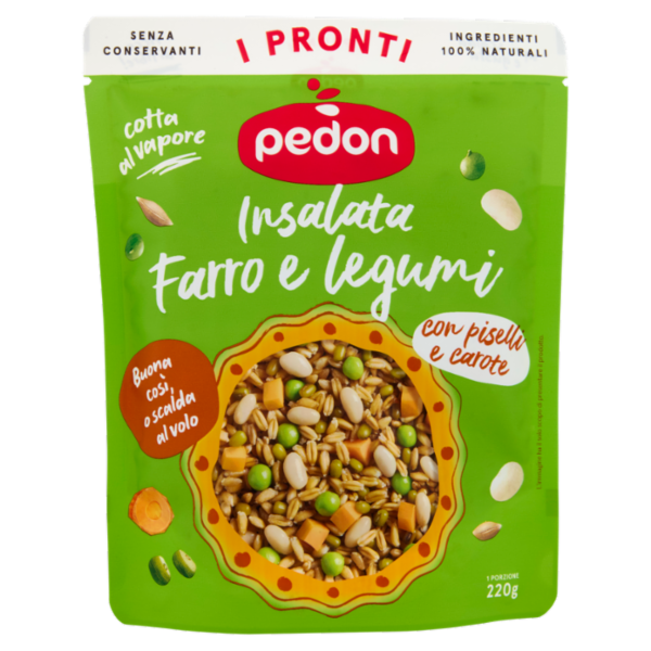 pedon I Pronti Insalata Farro e legumi 220 g