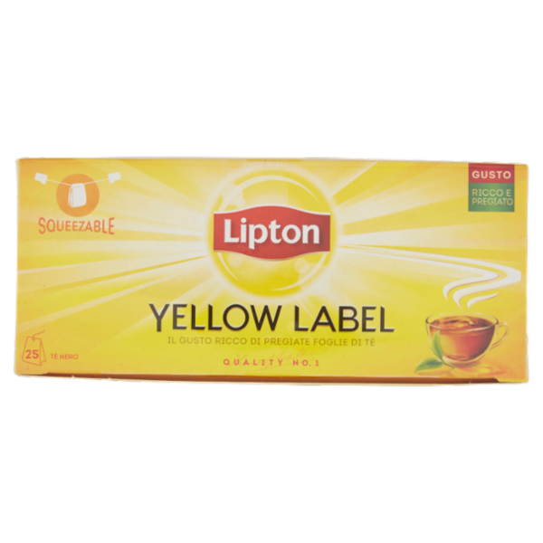 Lipton Yellow Label 25 Filtri 37,5 g