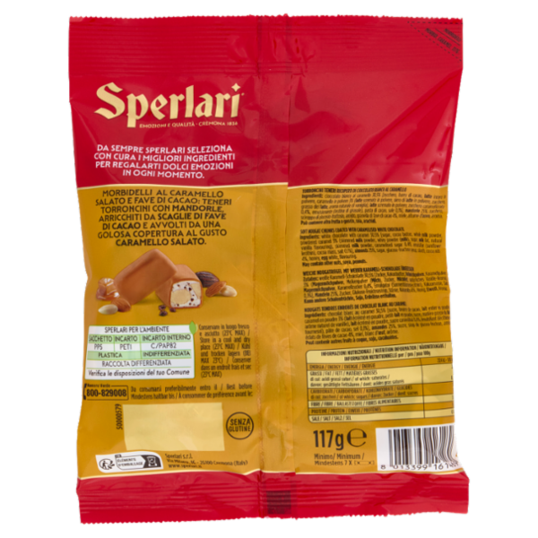 Sperlari Morbidelli al Caramello Salato e Fave di Cacao 117 g