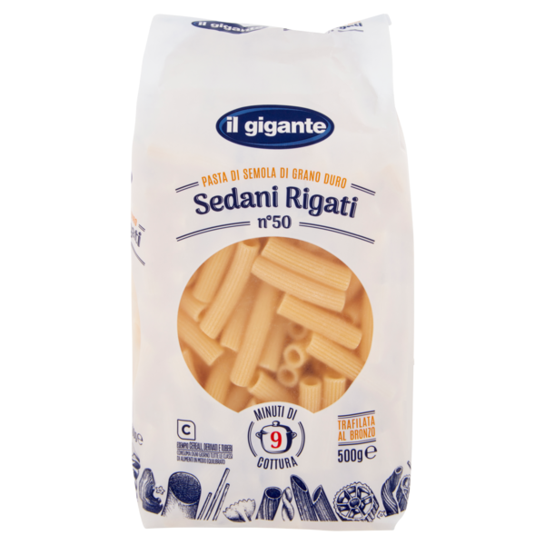 IL GIGANTE Sedani Rigati n°50 500 g