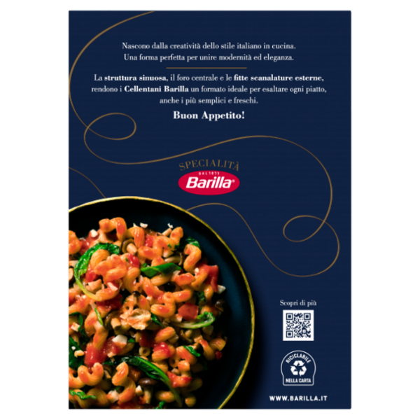 Barilla Pasta Specialità Cellentani 500g
