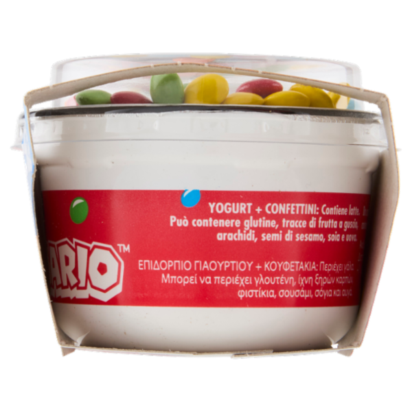 DANONE Super Mario, Yogurt gusto Banana con Confettini, 2x110g