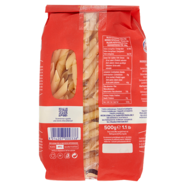 ercoli Penne Rigate 500 g