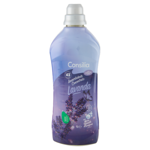Consilia Ammorbidente Concentrato Essenza di Lavanda 43 Lavaggi 1 L