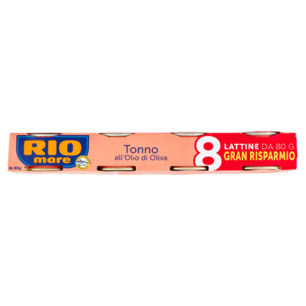 Rio mare Tonno all'Olio di Oliva 8 x 80 g