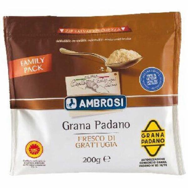Ambrosi Grana Padano Dop Grattugiato 200g