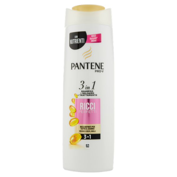 Pantene Pro-V 3in1 Shampoo+Balsamo+Trattamento Ricci Perfetti 360 ml