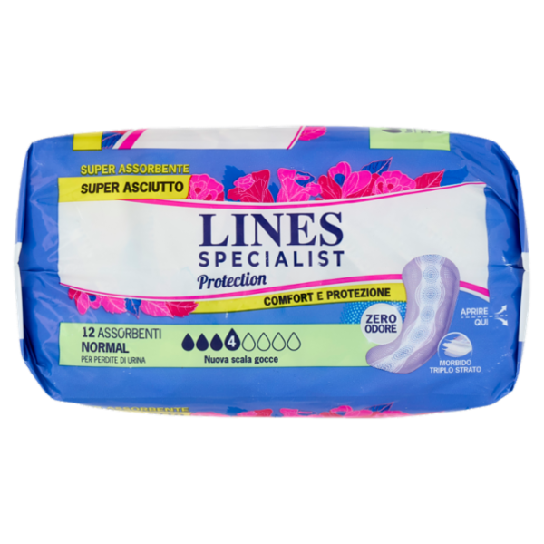 Lines Specialist Protection Assorbenti Normal 12 pz