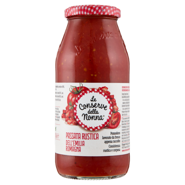 Le Conserve della Nonna Passata Rustica dell'Emilia Romagna 500 g