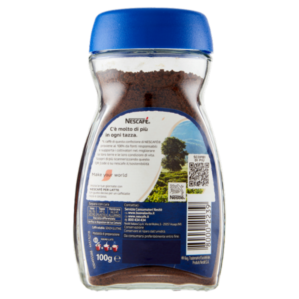 NESCAFÉ Per Latte Caffè Solubile Barattolo 100 g