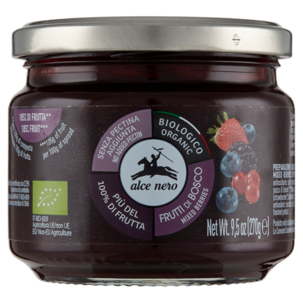 alce nero Frutti di Bosco 270 g