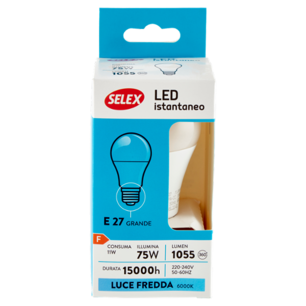Selex Lampadina Led SMD Goccia E27 11W