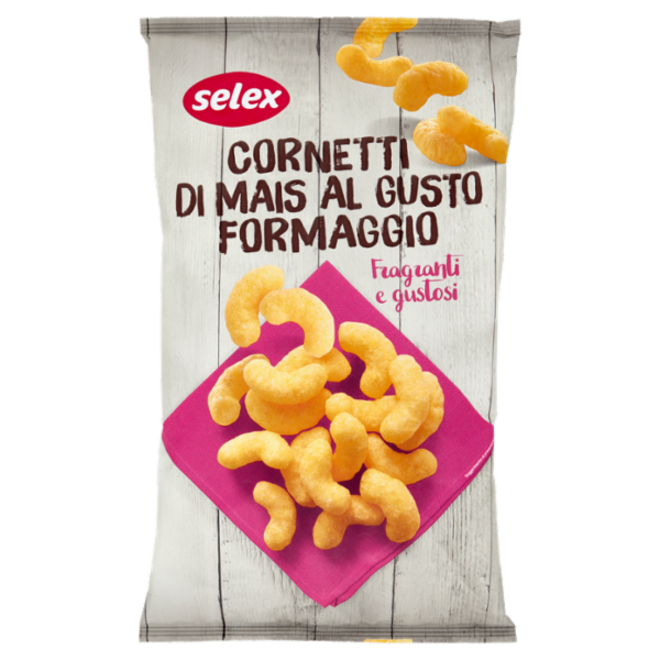 Selex Cornetti di Mais al Formaggio 125 g