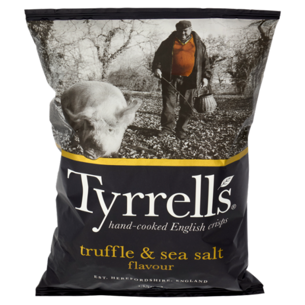 Tyrrell's truffle & sea salt flavour 135 g