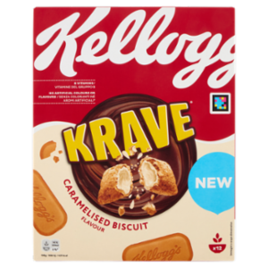 Kellogg's Krave Caramelised Biscuit Flavour 375 g