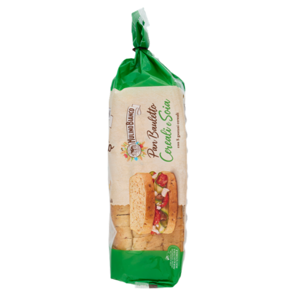 Mulino Bianco Pan Bauletto Cereali Pane Ideale per Panini 400g