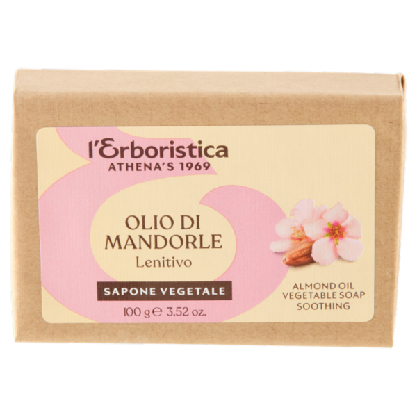 l'Erboristica Sapone Vegetale Olio di Mandorle Lenitivo 100 g