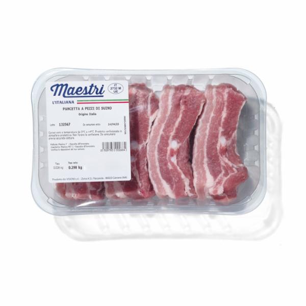 Pancetta A Pezzi Di Suino