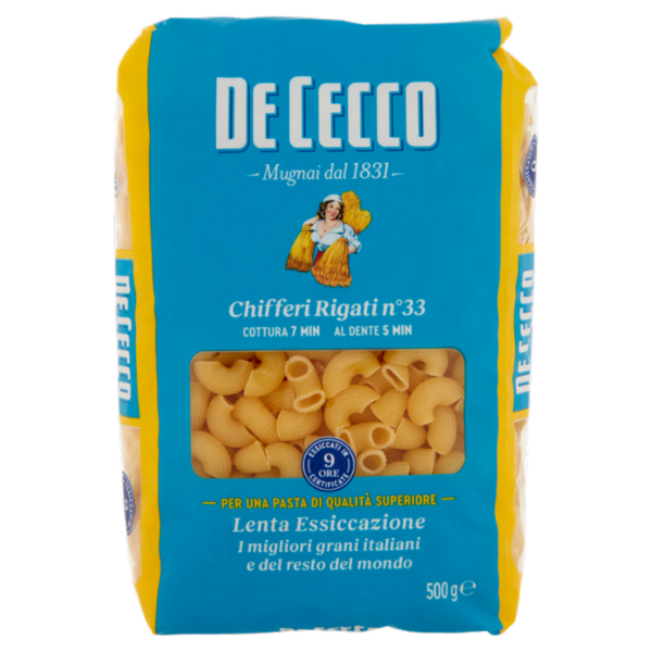 De Cecco Chifferi Rigati n°33 500 g