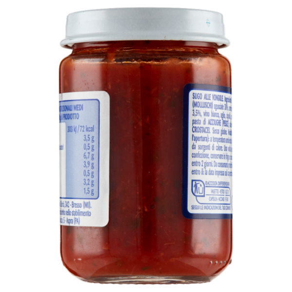 IL GIGANTE Sugo alle Vongole 130 g