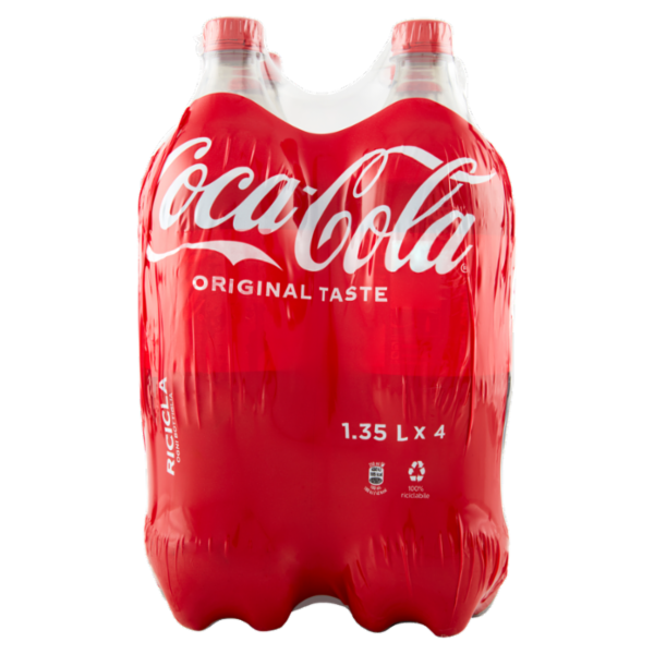 COCA-COLA Original Taste PET 4 x 1,35 L