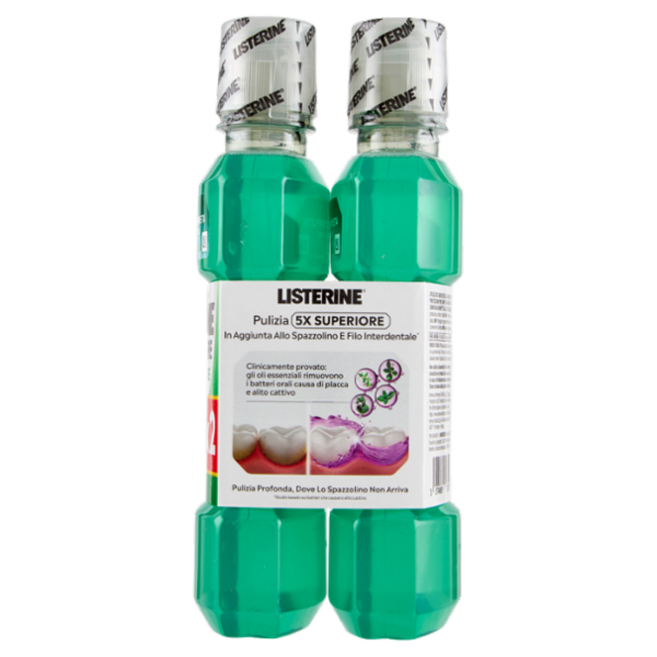 Listerine Total Care Denti e Gengive 2 x 500 ml