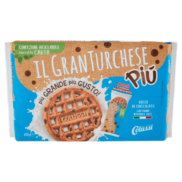 Colussi Il GranTurchese Più gocce di cioccolato 600g