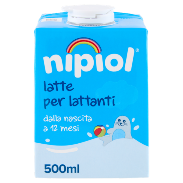 nipiol latte per lattanti dalla nascita a 12 mesi 500 ml