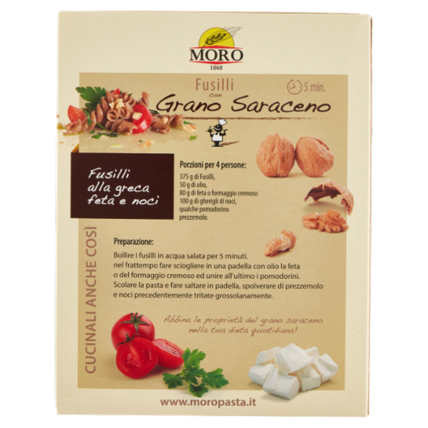 Moro Fusilli con Grano Saraceno 375 g