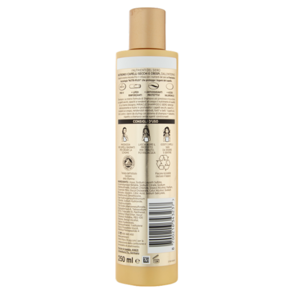 Pantene Pro-V Nutri-plex Miracle Serum Shampoo Lisci Effetto Seta 250 ml