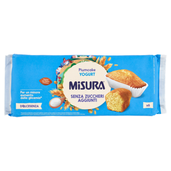 Misura Dolcesenza 6 Plumcake Yogurt 190 g