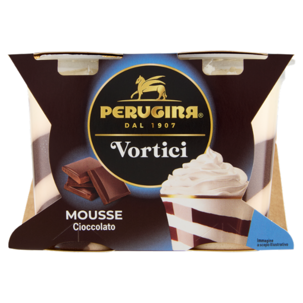 PERUGINA Vortici Mousse Cioccolato 4x90g