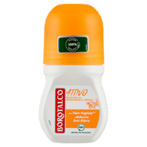 Borotalco Attivo Profumo Di Mandarino e Neroli Deo Roll On 50 Ml