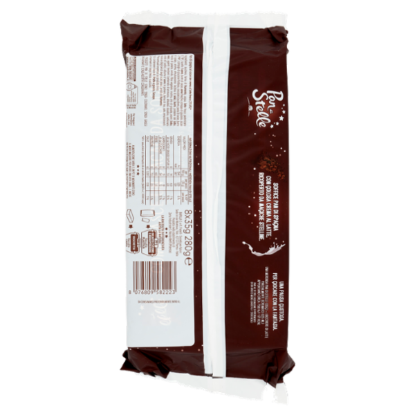 Pan di Stelle Merenda Pan di Spagna al Cacao e Crema al Latte 280g