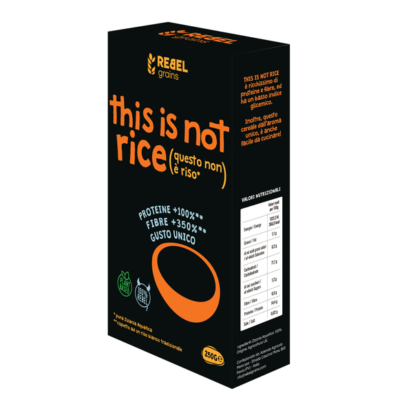 Rebel Grains This Is Not Rice Pura Zizania Aquatica 250 G