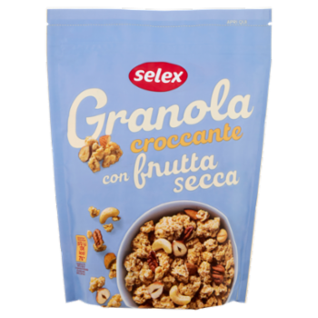 Selex Granola Croccante Con Frutta Secca 375 g
