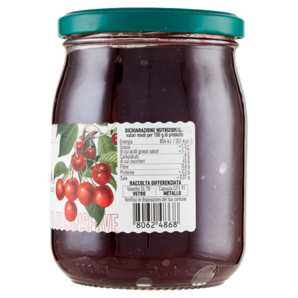 Boschetti Confettura Ciliegia 625 g