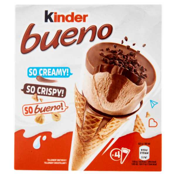 Kinder bueno 4 x 62 g